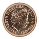 2013 Elizabeth II Fourth Portrait UK Full Sovereign Coin