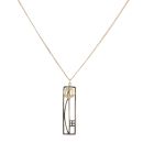 9ct Yellow Gold Rennie Mac Pendant and Chain 18"