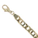 9ct Yellow Gold Fancy Bracelet 8.5"