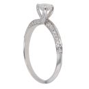 18ct White Gold 0.60ct Brilliant Cut Diamond Solitaire Ring
