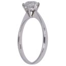 Platinum 1.00ct Brilliant Cut Diamond Solitaire Ring