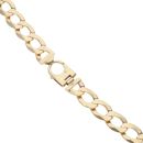 9ct Yellow Gold Curb Chain 26"