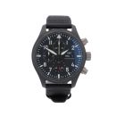 IWC Pilots Chronograph Top Gun Pre Owned Watch Ref IW389101