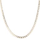 9ct Yellow Gold Curb Chain 20"