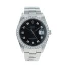 Rolex Custom Oyster Perpetual Date Pre Owned Watch Ref 15210