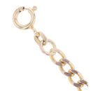 9ct Yellow Gold Curb Bracelet 7.5"