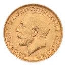 1911 George V Large Head UK Full Sovereign Coin
