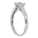 18ct White Gold 0.50ct Brilliant Cut Diamond Solitaire Ring