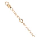 9ct Yellow Gold Fancy Belcher Bracelet 7"