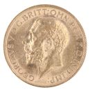 1912 George V Large Head UK Full Sovereign Coin