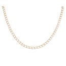 9ct Yellow Gold Square Curb Chain 24"