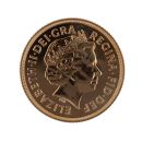 2014 Elizabeth II Fourth Portrait UK Full Sovereign Coin Boxed with Proof