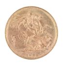1889 Victoria Jubilee Head UK Full Sovereign Coin