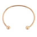 9ct Yellow Gold Plain Torque Bangle