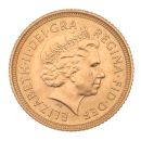 2000 Elizabeth II Half Sovereign Coin