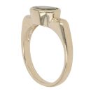 9ct Yellow Gold Peridot Single Stone Ring