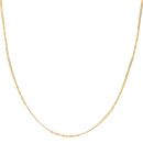 22ct Yellow Gold Twist Box Chain 18"