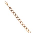 9ct Yellow Gold Curb Bracelet 9"