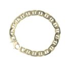 14ct Yellow Gold Anchor Bracelet 9.5"