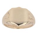 9ct Yellow Gold Shield Signet Ring