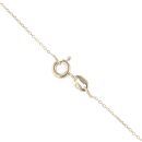 9ct Yellow Gold Opal Pendant and Chain 18"
