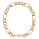 9ct Yellow Gold Rollerball Bracelet 8"