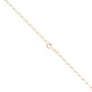9ct Yellow Gold Diamond Cut 16" Belcher Chain