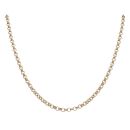 9ct Yellow Gold Belcher Chain 20"