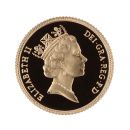 1987 Elizabeth II Third Portrait UK Half Sovereign