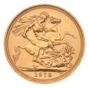 1979 Elizabeth II Decimal Portrait UK Full Sovereign Coin