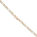 9ct Yellow Gold Figaro Chain 22"
