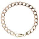 9ct Yellow Gold Curb Bracelet 7.5"