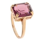 9ct Yellow Gold Amethyst Fancy Ring