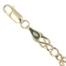 9ct Yellow Gold Celtic Bracelet 7.5"