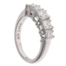 18ct White Gold 1.50ct Princess Cut Diamond Five Stone Ring
