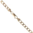 9ct Yellow Gold Curb Chain 22"