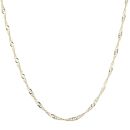 9ct Yellow Gold Twist Chain 24"