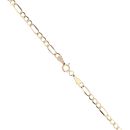 9ct Yellow Gold 20" Figaro Chain
