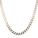 9ct Yellow Gold Curb Chain 24"