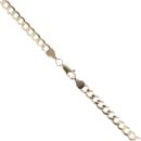 9ct Yellow Gold Curb Chain 20"
