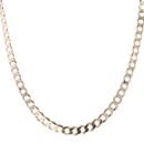 9ct Yellow Gold Curb Chain 20"