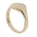9ct Yellow Gold Patterned Signet Ring