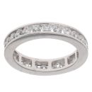 Platinum 1.30ct Brilliant Cut Diamond Full Eternity Ring