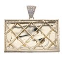 9ct Yellow Gold St George Flag Pendant
