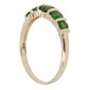 9ct Yellow Gold Diopside Five Stone Ring