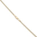9ct Yellow Gold Curb Chain 18"