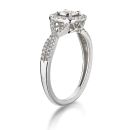 9ct White Gold 0.45ct Diamond Ring