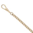 9ct Yellow Gold Albert T-Bar Bracelet 9"