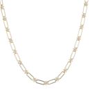 9ct Yellow Gold Fancy Chain 20"
