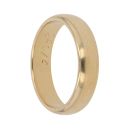 18ct Yellow Gold Plain Wedding Band 4mm